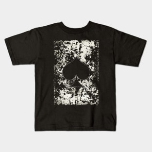 Spades Vintage Old School Kids T-Shirt